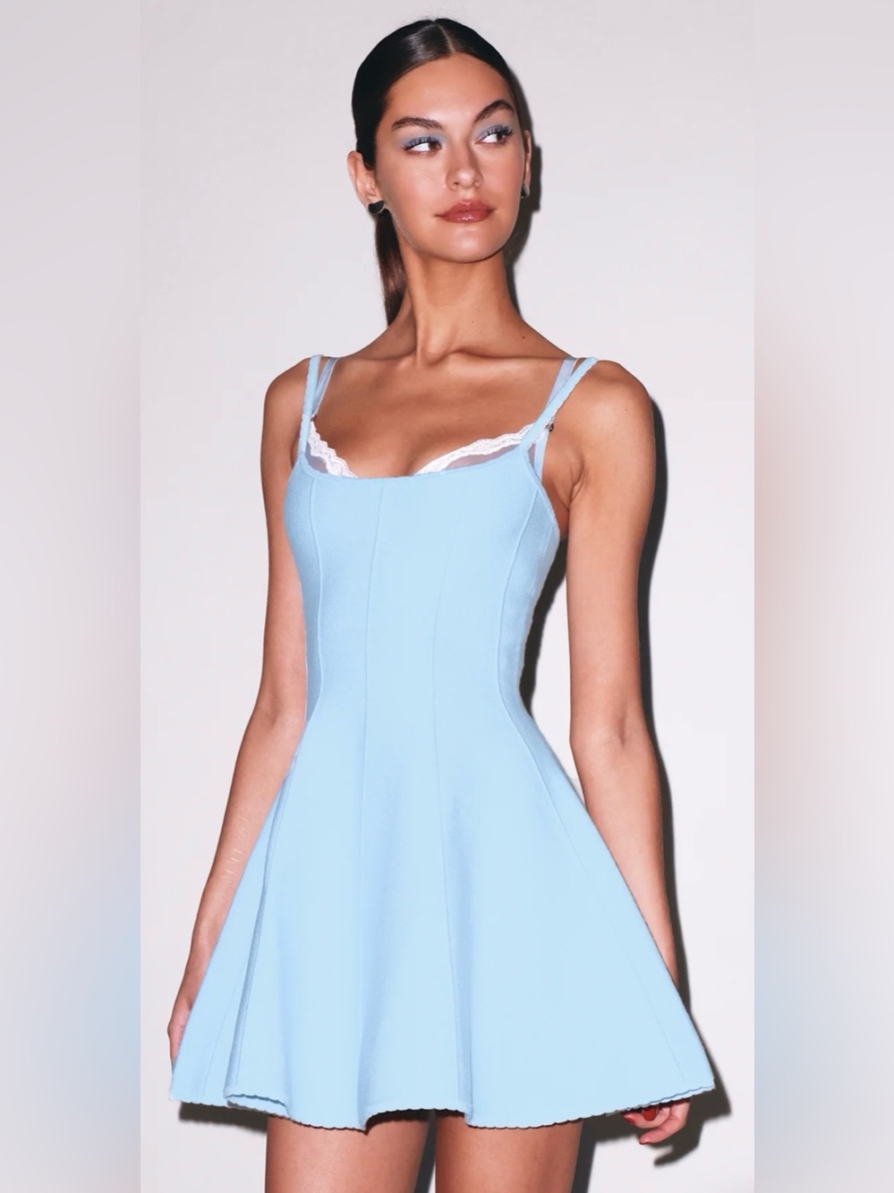 Fleur du Mal Knit Corset Dress